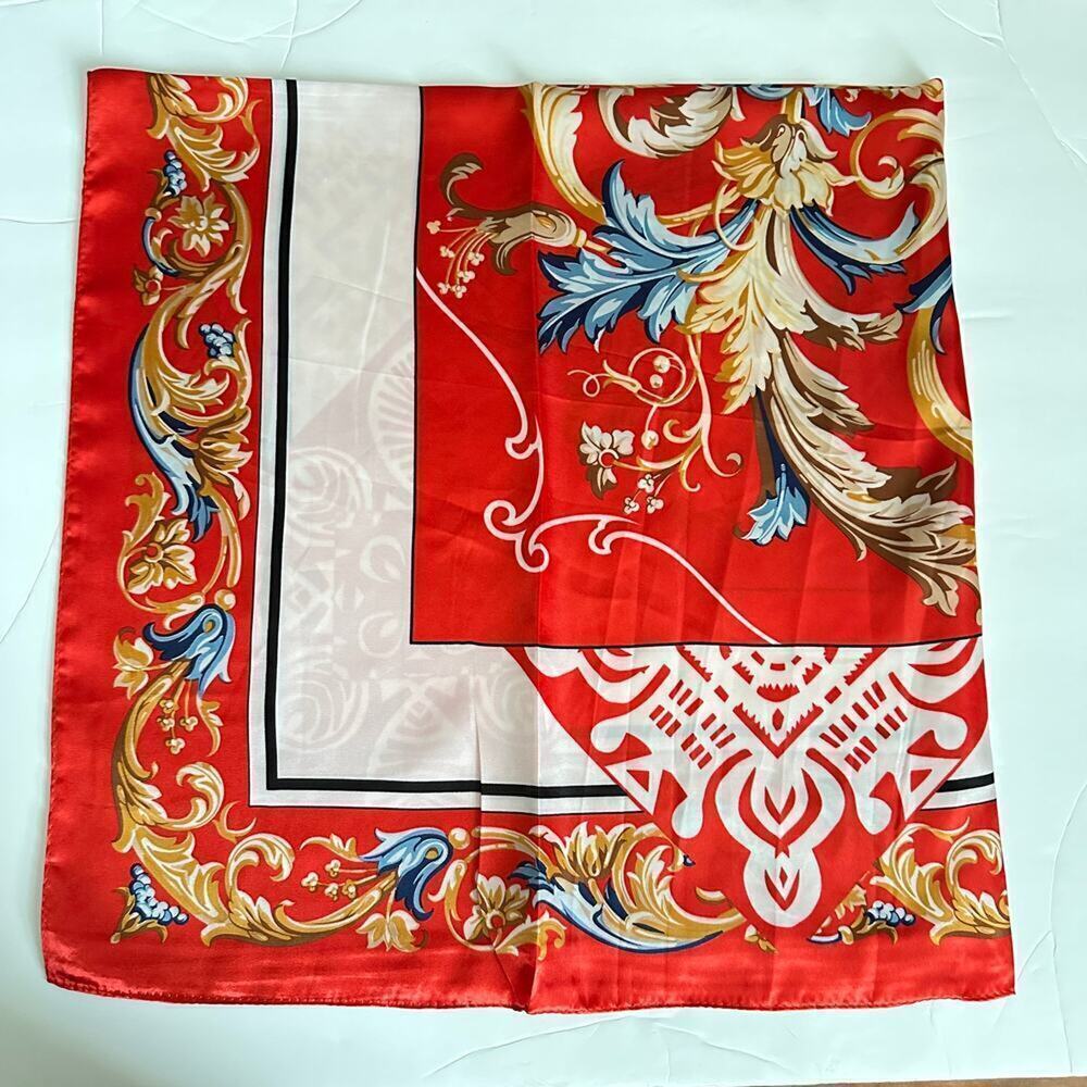 👉 Whispers of the Sea Silk Scarf" - Picture 5 of 5